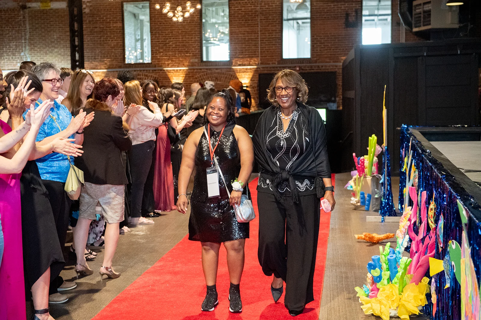 Students and supporters enjoying a Special Needs Schools of Gwinnett event